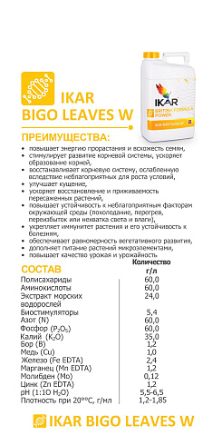 IKAR BIGO LEAVES W